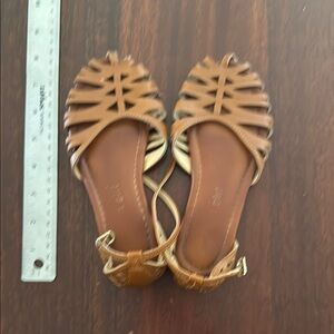 Madden Girl Tan Strappy Sandals